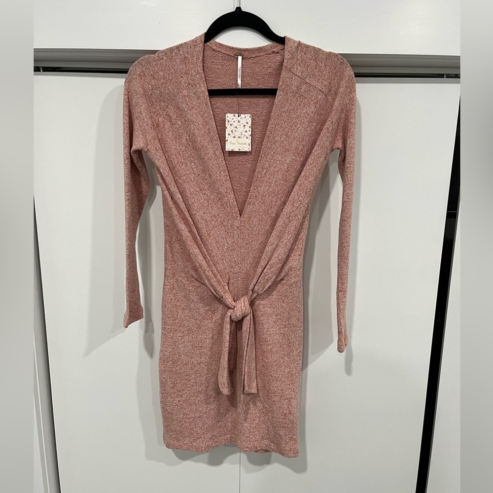 Free People Pink Knit Dress